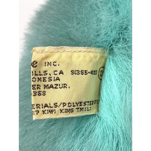 VTG 1993 APPLAUSE 16" Carribbean Calypso Kiwi King Plush MONKEY Straw Hat EUC - Picture 6 of 6